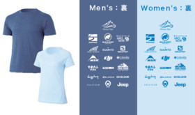 登山道整備記念速乾性Tシャツ