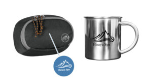 MAMMUT×平湯温泉コラボポーチ ・ 記念マグカップ