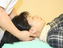 首の骨の調整です。

神経もここを通って全身へ。

急な回転や、「ばきっ」と力を加える
ことはありません。
