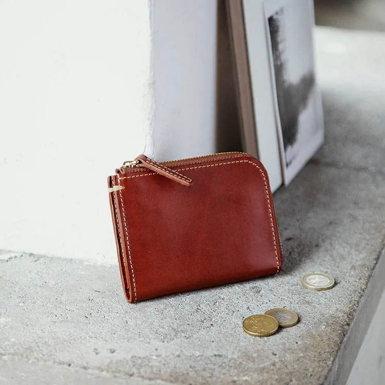 Diario L型拉鍊短夾