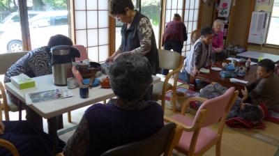 石巻、牡鹿半島でのサロン活動