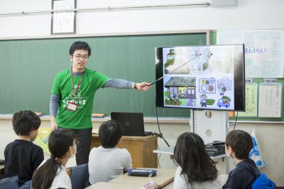 小学校への環境出前授業・大学生ボランティアスタッフ大募集！
