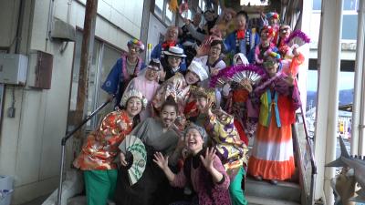 三陸国際芸術祭2017でのイベントスタッフ