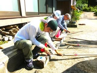 そばの里　森林の楽校２０１４秋９月