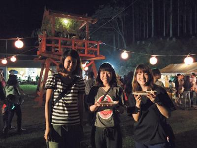 秋の自然ワークキャンプ　【農作業＆地域のお祭りの手伝い】　