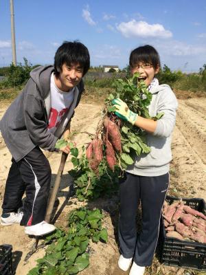 食糧自給率ＵＰの為の、援農ボランティアと若手農業者との交流！！