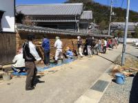 土塀（文化財）修復ワークショップ　５月１４日（土）