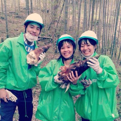 《春限定》たけのこほり＆竹林整備
