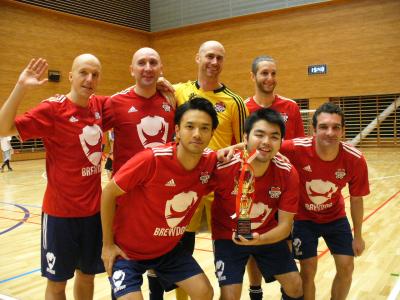９月３０日大使館対抗フットサル大会ボランティア