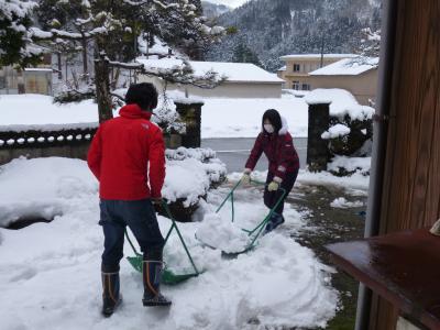 みやま雪普請隊　第1・2回活動