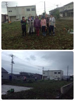 【石巻】週末の草刈りボランティア募集
