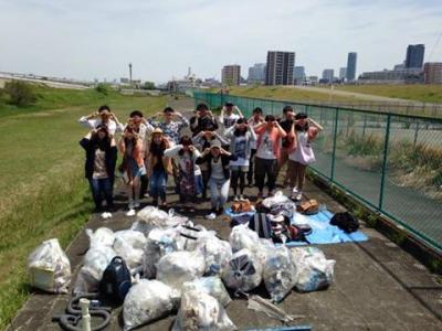 〔関西の若者〕ゴミ拾いのボランティア募集