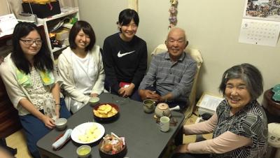 石巻の仮設住宅でお年寄りの心のケア！