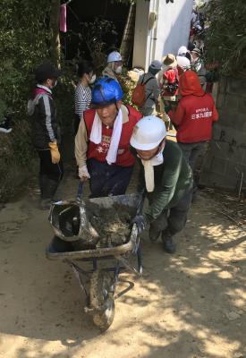  第３回「日本九援隊」九州豪雨被災地朝倉市無料災害ボランティアバス派...