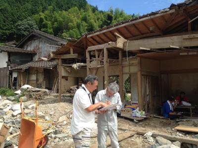 神奈川県から九州北部豪雨災害へ家具運搬依頼