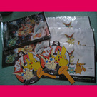 ポケモンBW不織布バッグと紙ウチワ