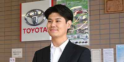 先輩社員紹介【2】カーディーラーの営業スタッフの仕事とは？