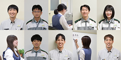 【会社の魅力を知る】社員10名に当社のことを聞きました！
