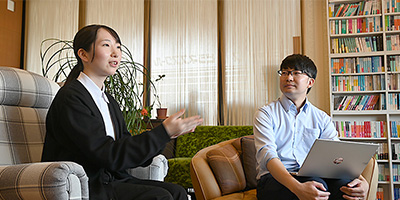 【先輩紹介】システム開発と営業による先輩社員クロストーク！