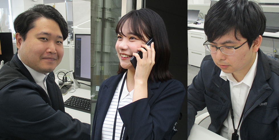 先輩社員紹介「ズバリ！私がこの会社を選んだ理由」