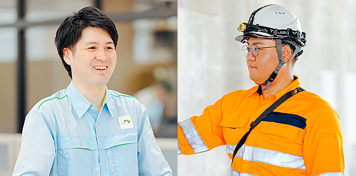 安全な道を整え、社会インフラを支えるシゴト。先輩社員の仕事を詳しく聞きました！