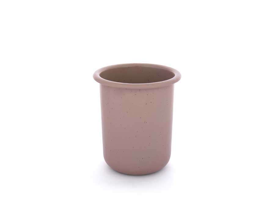 ロールドエナメルウェア カップ ダスティローズ