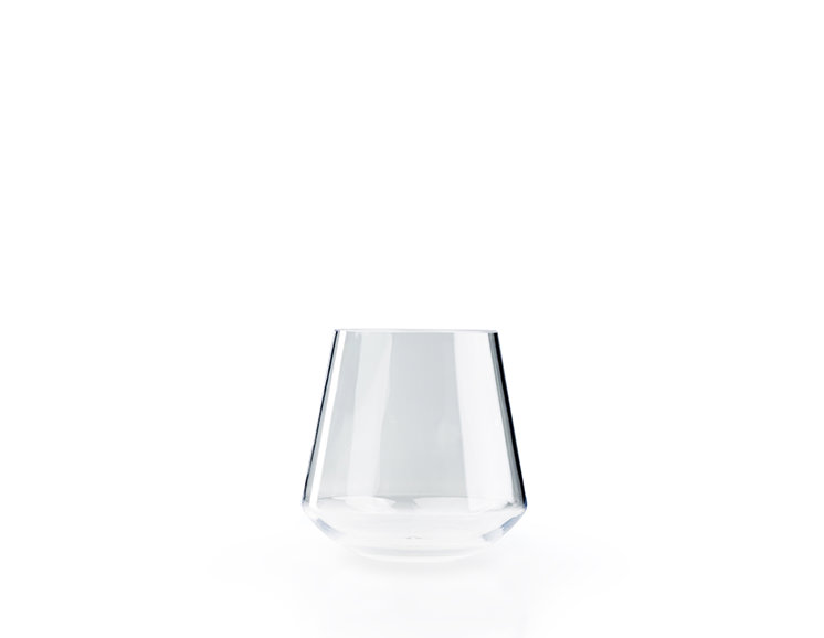 STEMLESS RED WINE GLASS