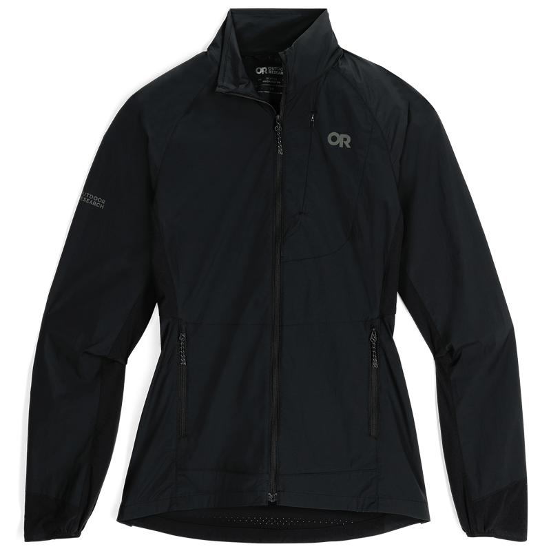 アウトドアリサーチ デビエイターウィンドジャケット サイズS 新品 ブラック Ws デビエイター ウィンドジャケット | Outdoor Research | アウトドア