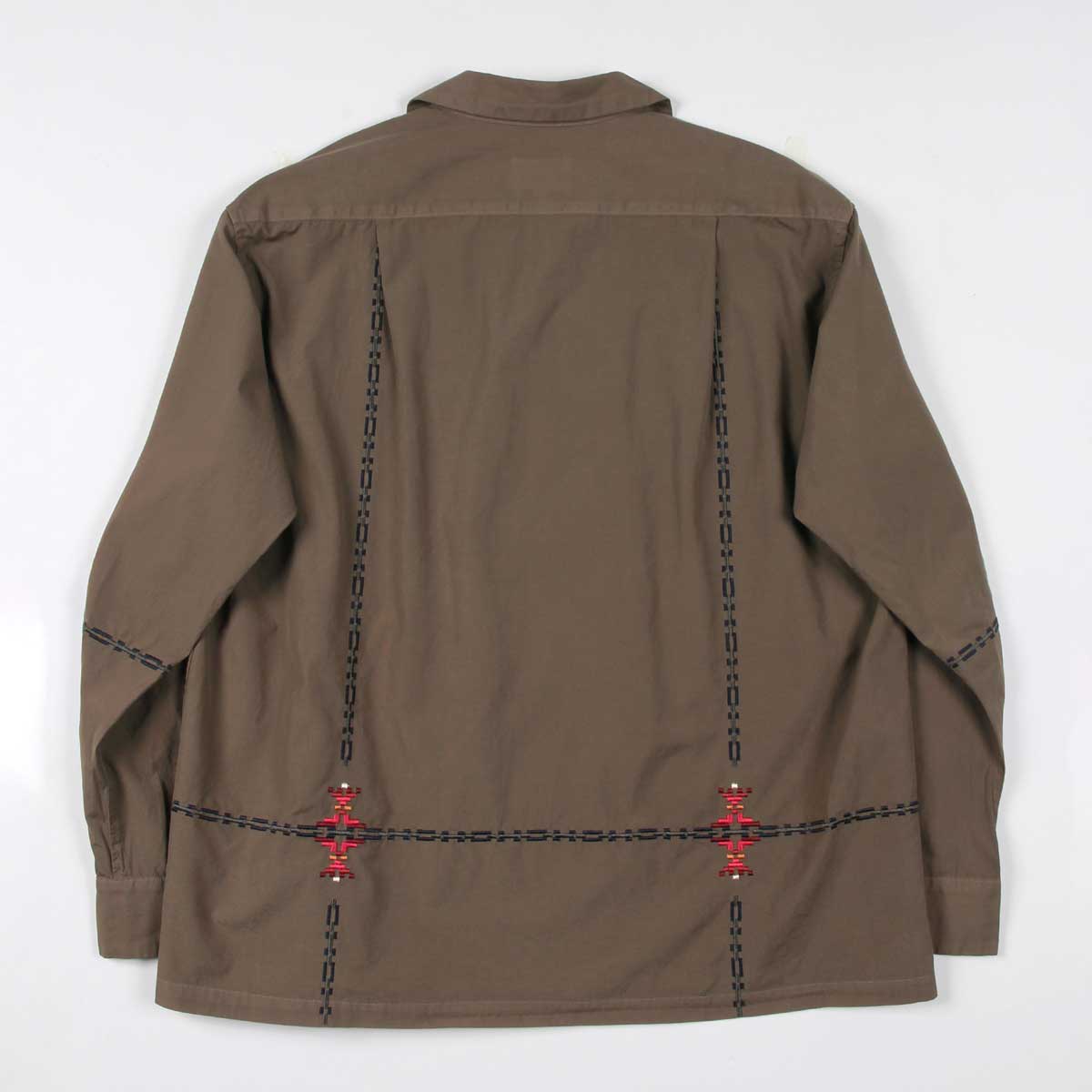 L/S ガーメントダイEMB オープンカラーシャツ | ペンドルトン