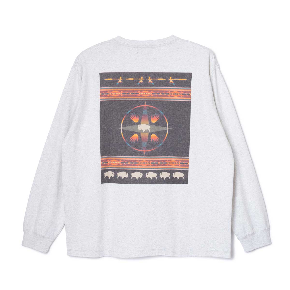 L/S バックプリントティー(ユニセックス)