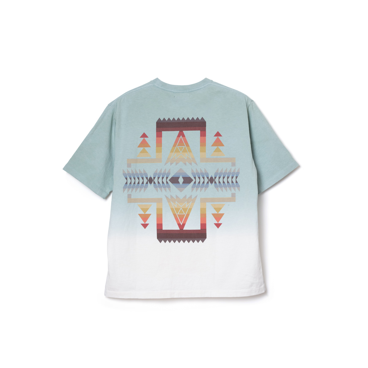 S/S 14OE ジャージグラデーションダイメンズバックプリントティー