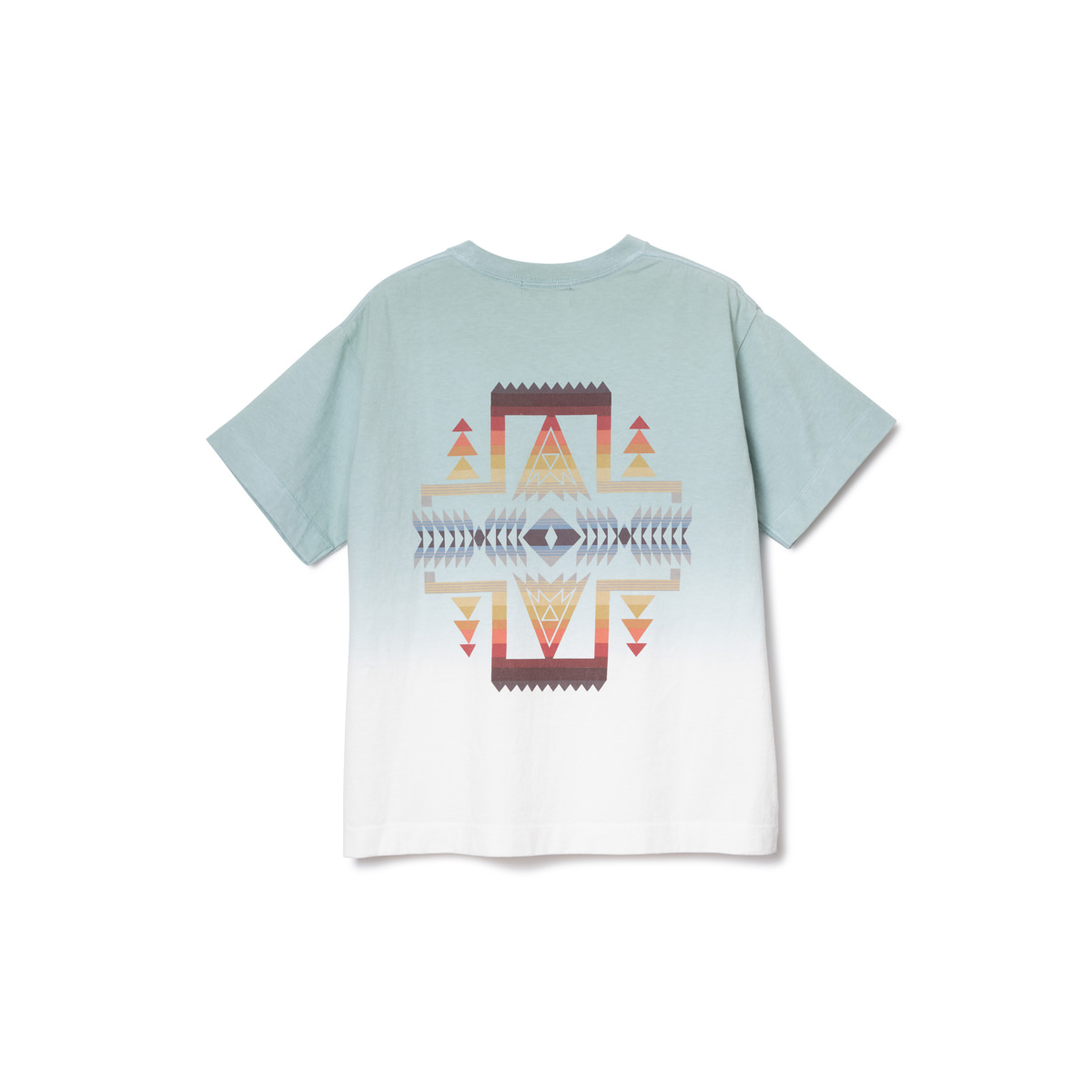 S/S 14OE ジャージグラデーションダイウィメンズバックプリントティー