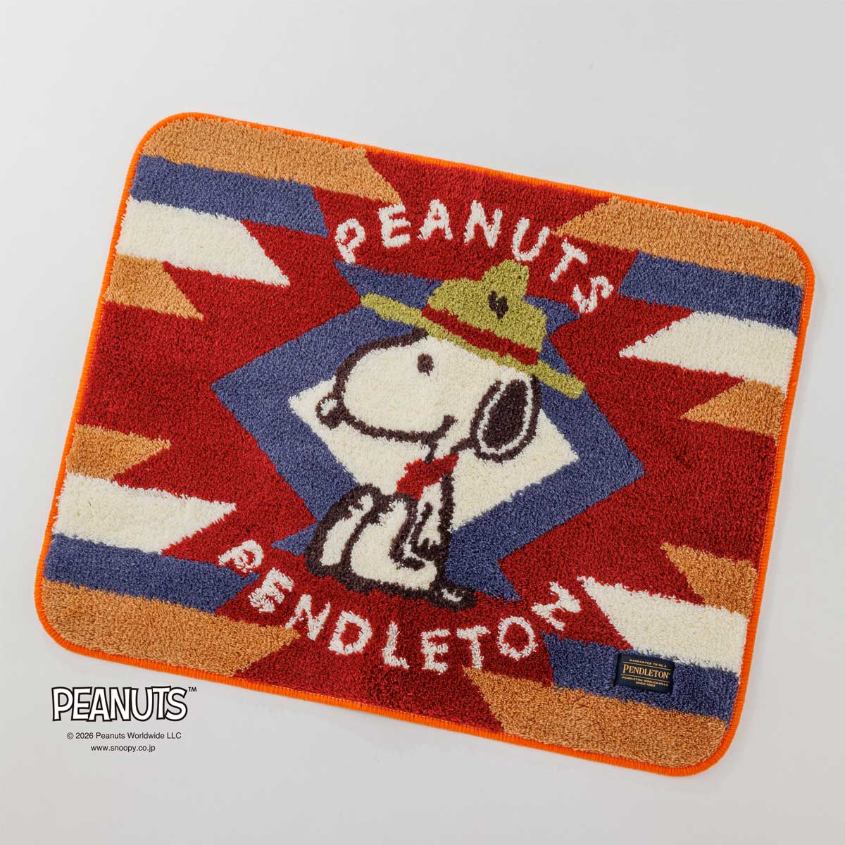 PWM Peanuts タフティングラグスモールマット