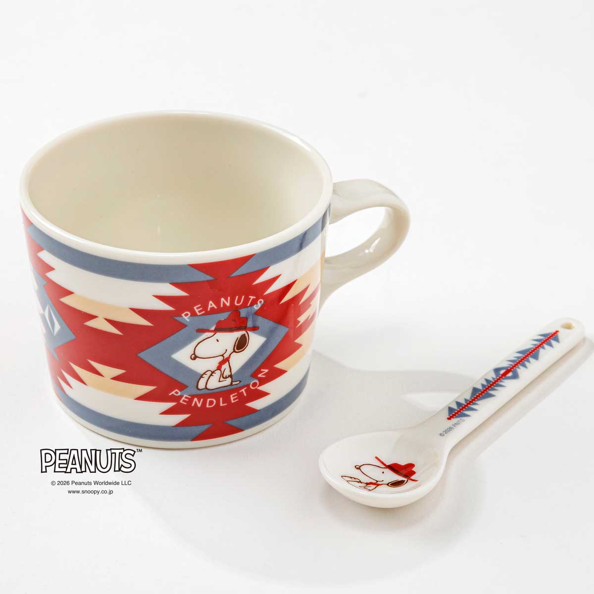 PWM Peanuts セラミックスマグスプーンセット