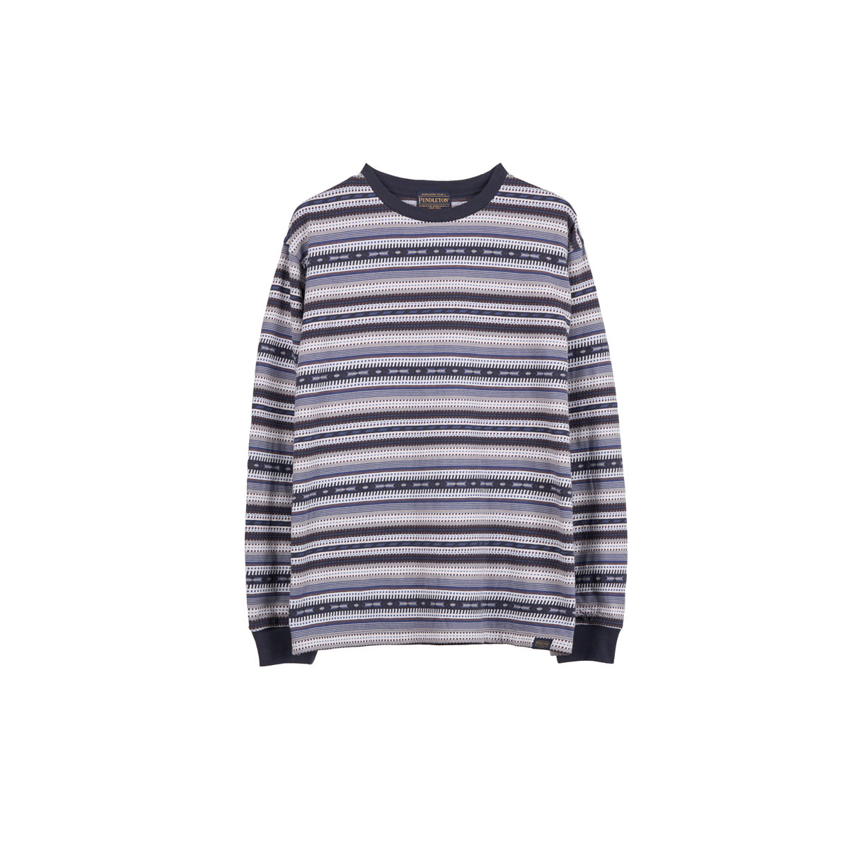 ジャガードL/S ボーダーティ