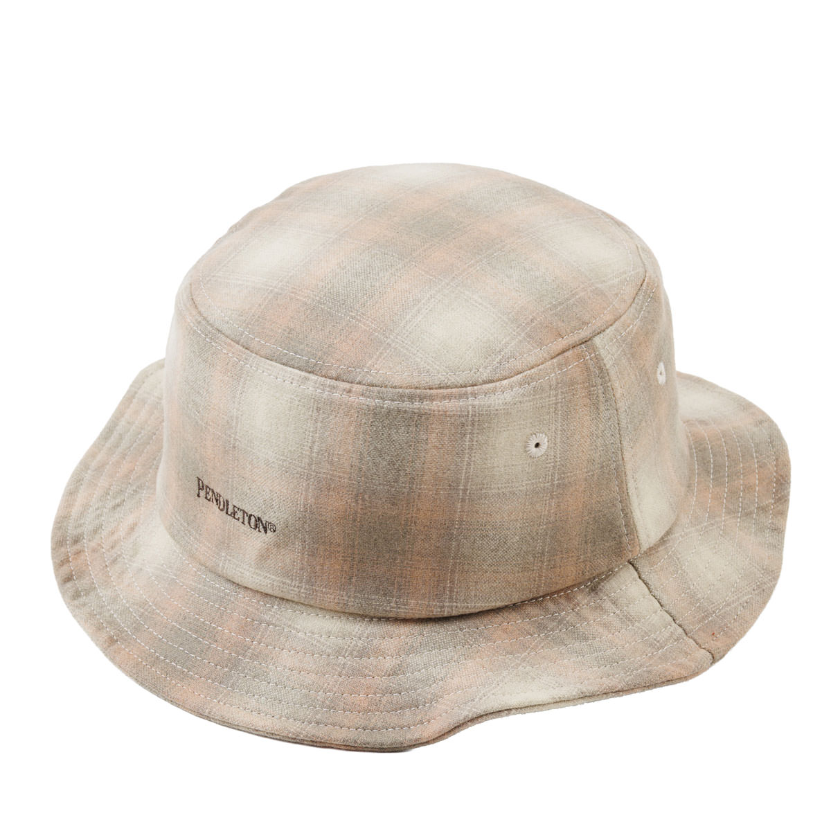 Blue Label ロゴエンブロイダリーバケットハット