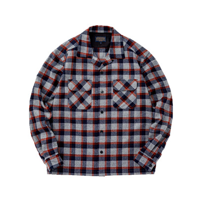 32126 Grey mix red