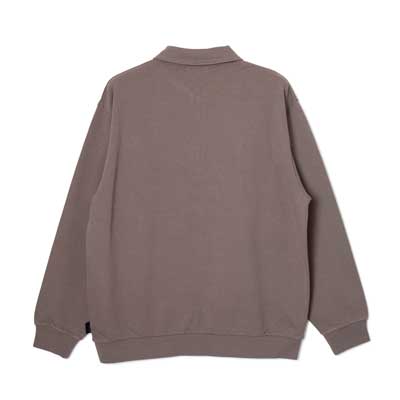 L/S ピグメントダイエンブロイダリーハーフジッププルオーバー | ペン