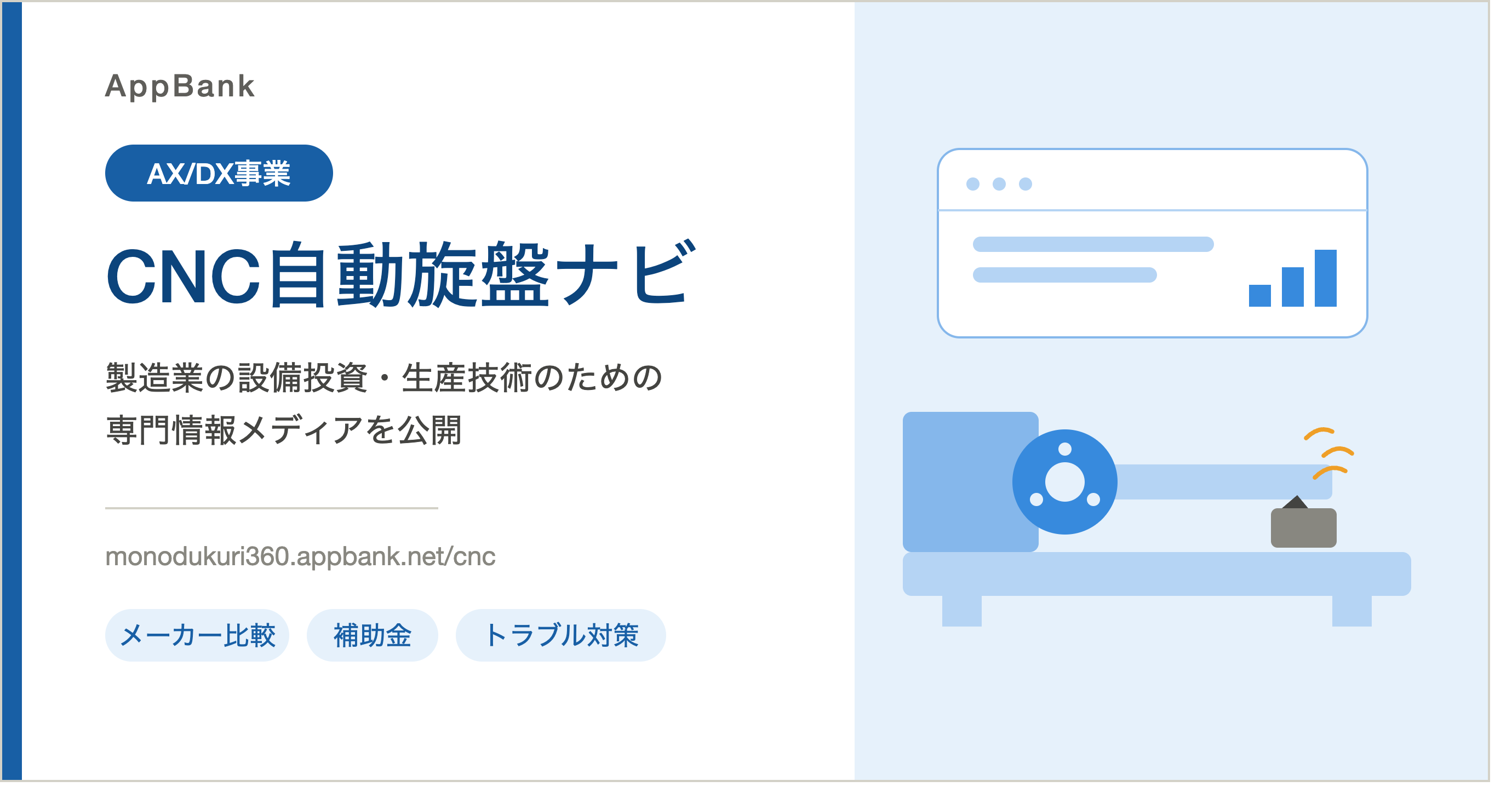 製造業向け専門情報メディア「CNC自動旋盤ナビ」を公開