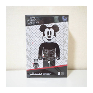 bearbrickMICKEY MOUSE MONOTONE