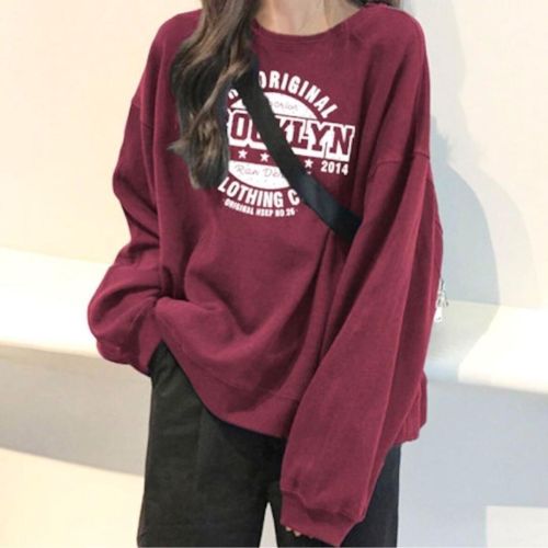 -流行女裝-大學T