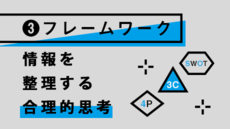 情報を整理する合理的思考【3】フレームワークの活用方法