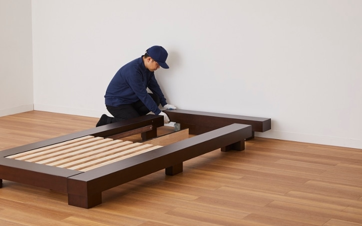 引っ越ししやすいベッドとは？～転勤・引っ越しが簡単・楽な、解体