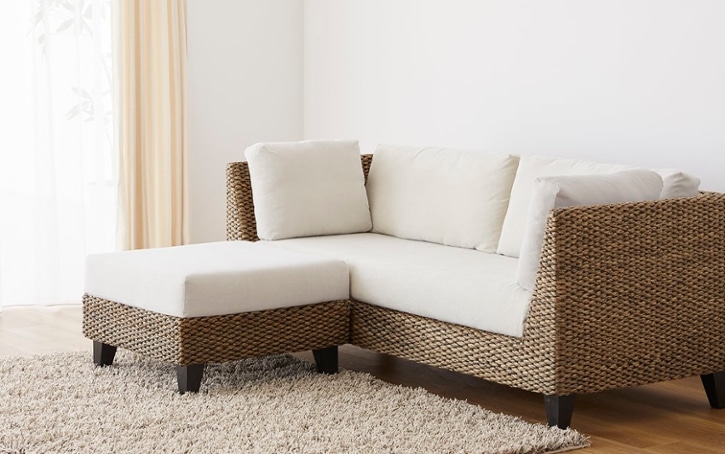 a.flat】エーフラット オットマン(ヒヤシンス) シン・ソファ