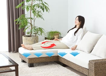 特集 カウチソファの魅力 脚を伸ばして至極のリラックスタイム A Flat その暮らしに アジアの風を 目黒通り 新宿 大阪梅田 グランフロント北館