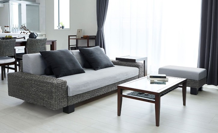 インテリア実例 東京 新築一戸建てのロースタイルなモノトーンコーディネート A Flat その暮らしに アジアの風を 目黒通り 新宿 大阪梅田 グランフロント北館