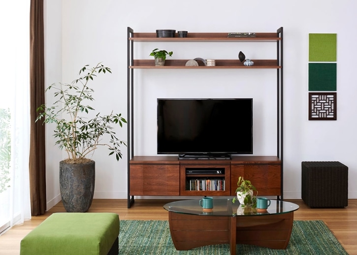 ハイタイプのテレビボードの魅力と選び方 おすすめハイタイプ テレビボード紹介 A Flat その暮らしに アジアの風を 目黒通り 新宿 大阪梅田 グランフロント北館