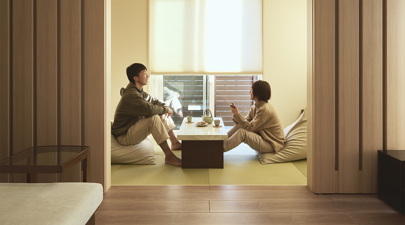 和室のリビングで叶える快適な暮らし ～リビング横の和室や仕切り方・使い方などご紹介～ | a.flat 風が運ぶ、自然の贈りもの - 自由が丘 ...