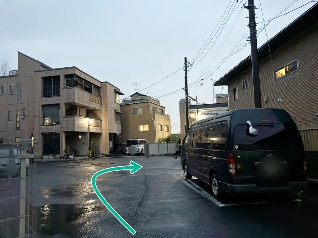 新倉2丁目19 コルティーレ月極☆アキッパ駐車場の駐車場写真