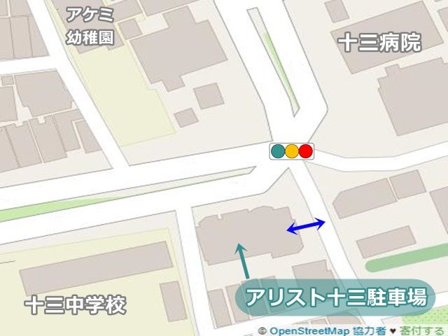 駐車場周辺地図